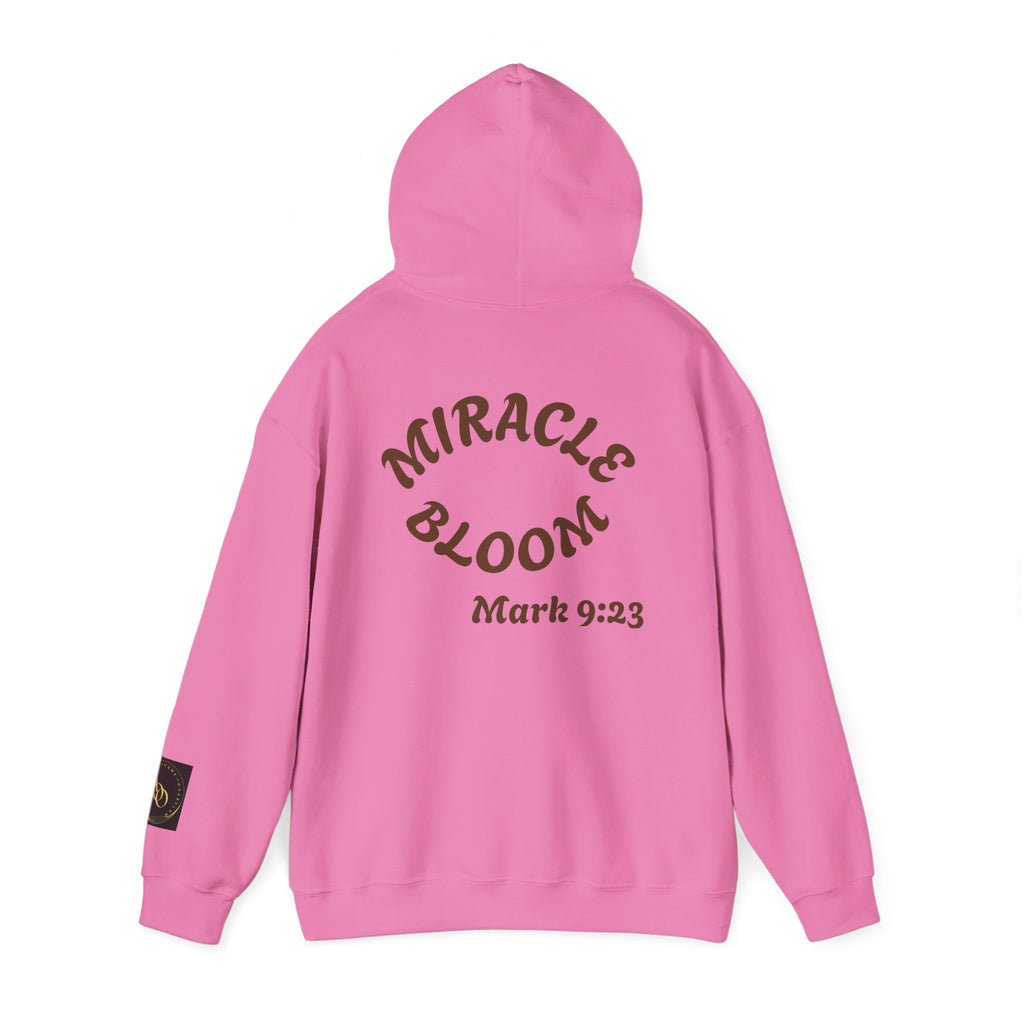 AOO Faith in Action Hoodie. Believe -MiracleBloom Unisex Hoodie.
