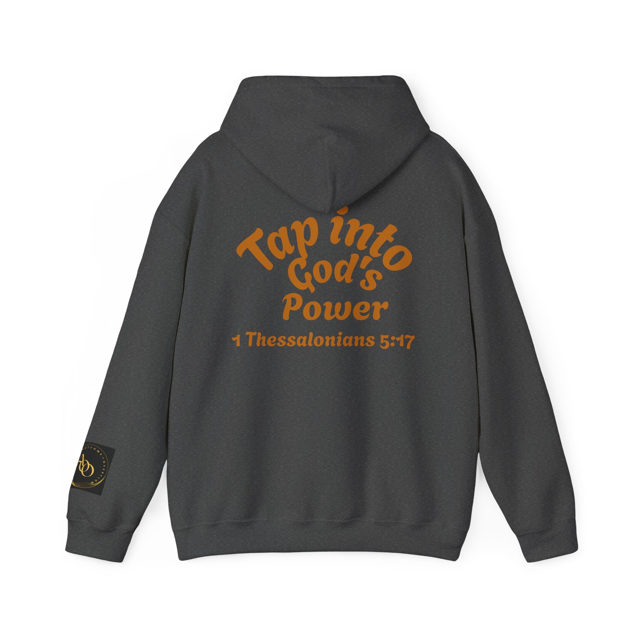 AOO Faith in Action Hoodie. Pray-Tap into God's Power Unisex Hoodie.