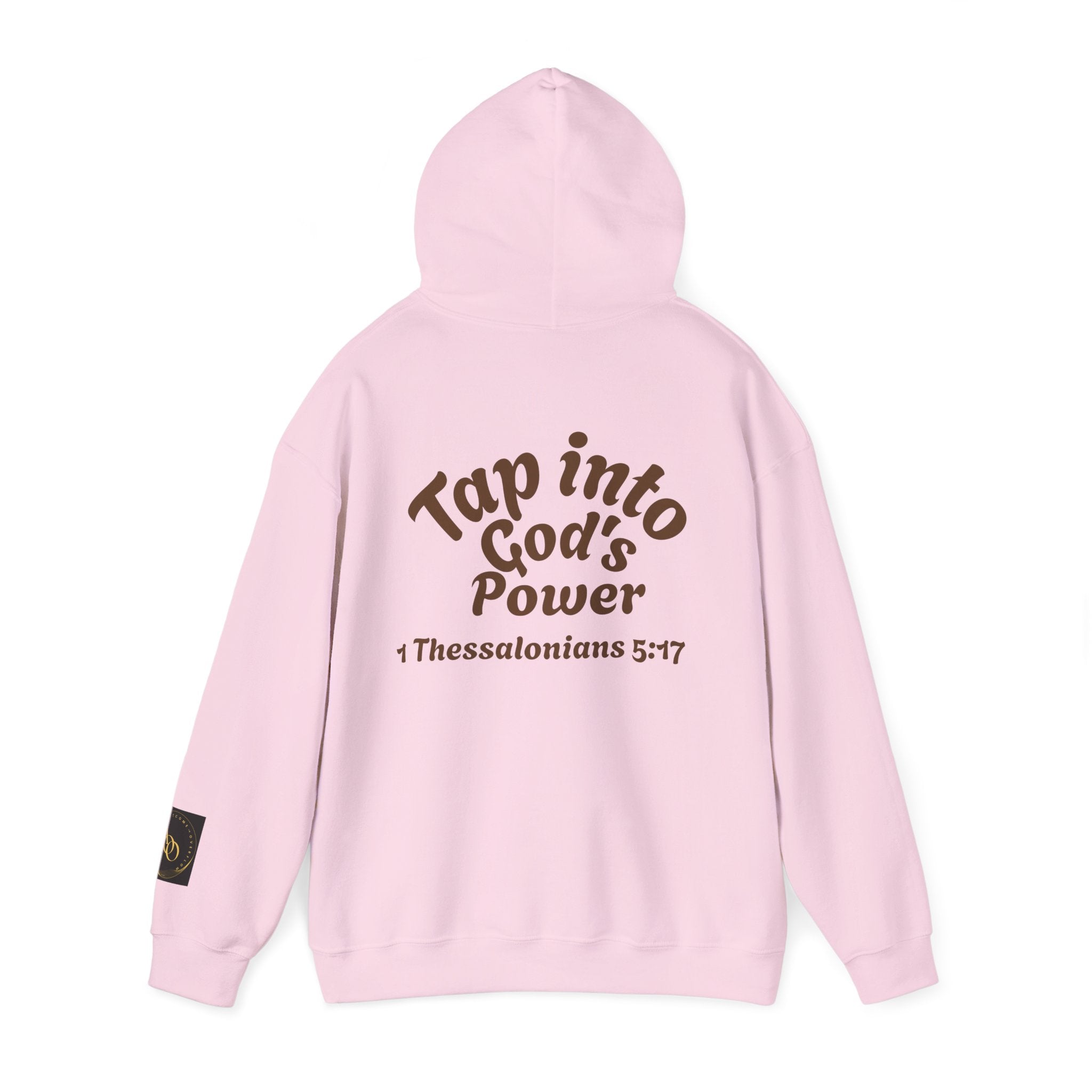 AOO Faith in Action Hoodie. Pray-Tap into God's Power Unisex Hoodie.