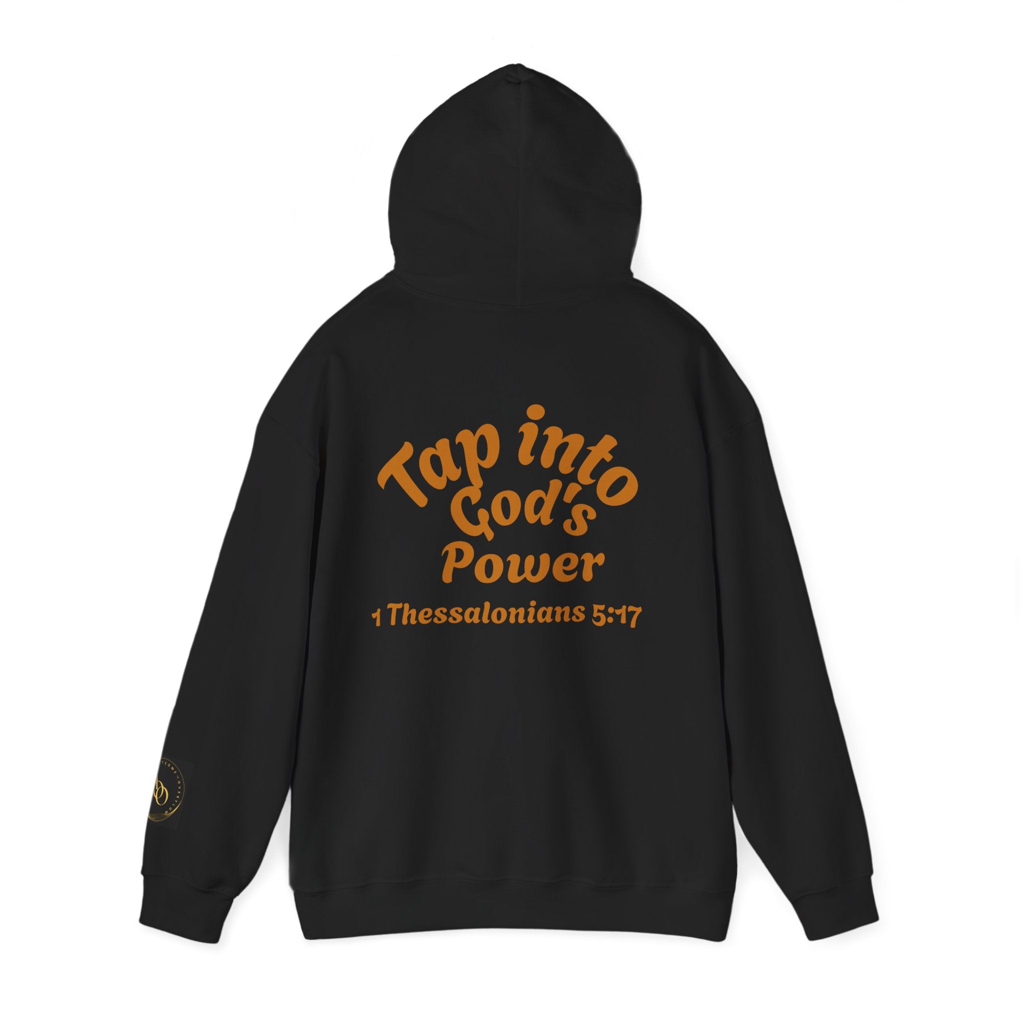 AOO Faith in Action Hoodie. Pray-Tap into God's Power Unisex Hoodie.