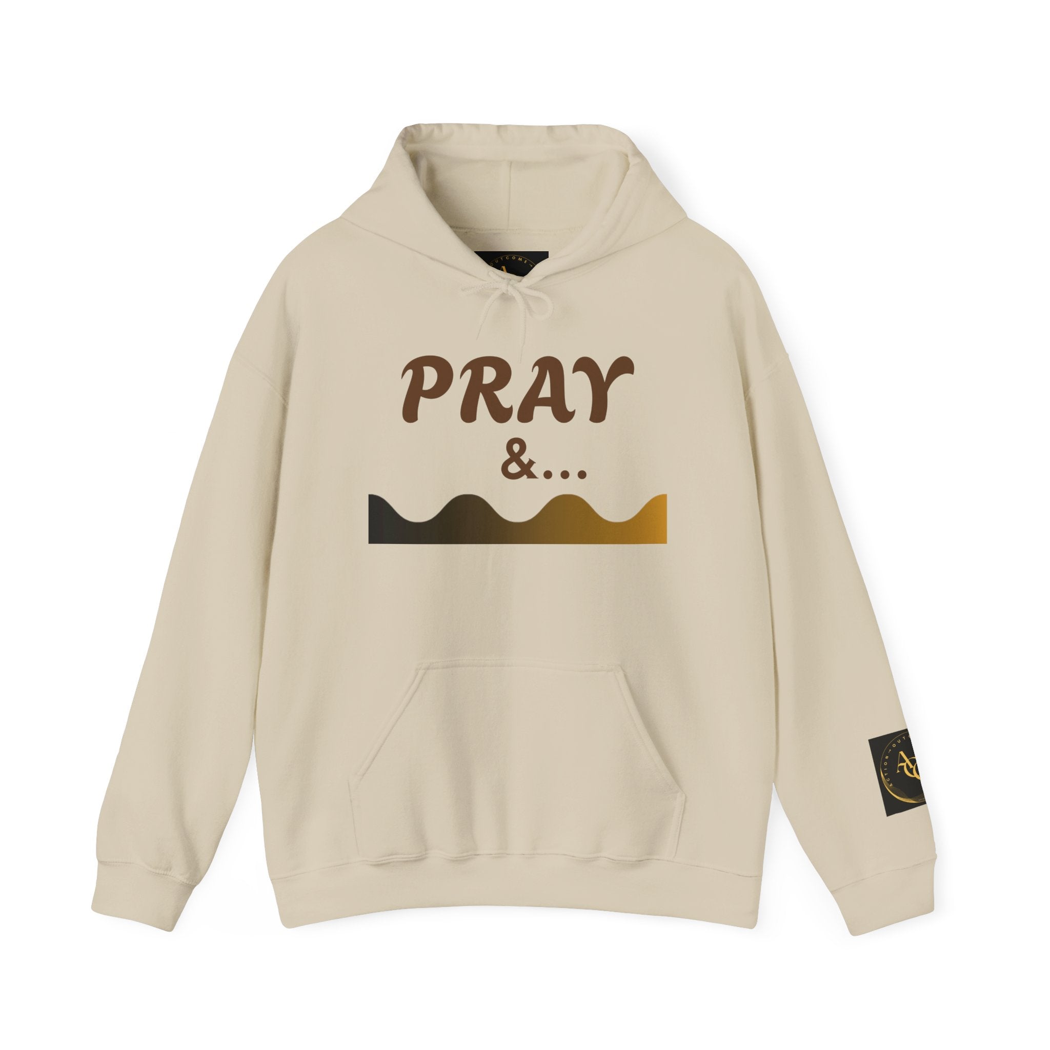 AOO Faith in Action Hoodie. Pray-Tap into God's Power Unisex Hoodie.