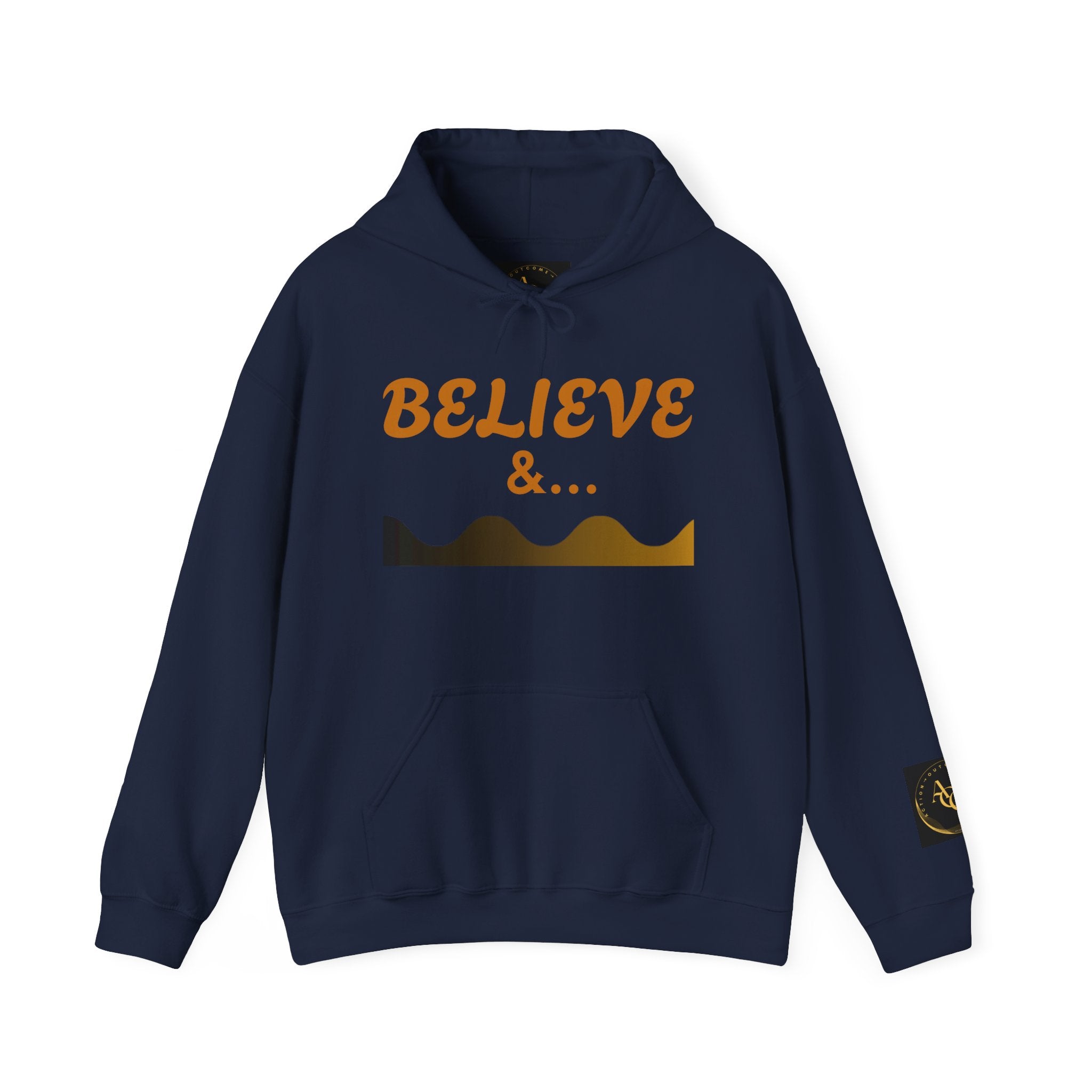 AOO Faith in Action Hoodie. Believe -HopeRise Unisex Hoodie.