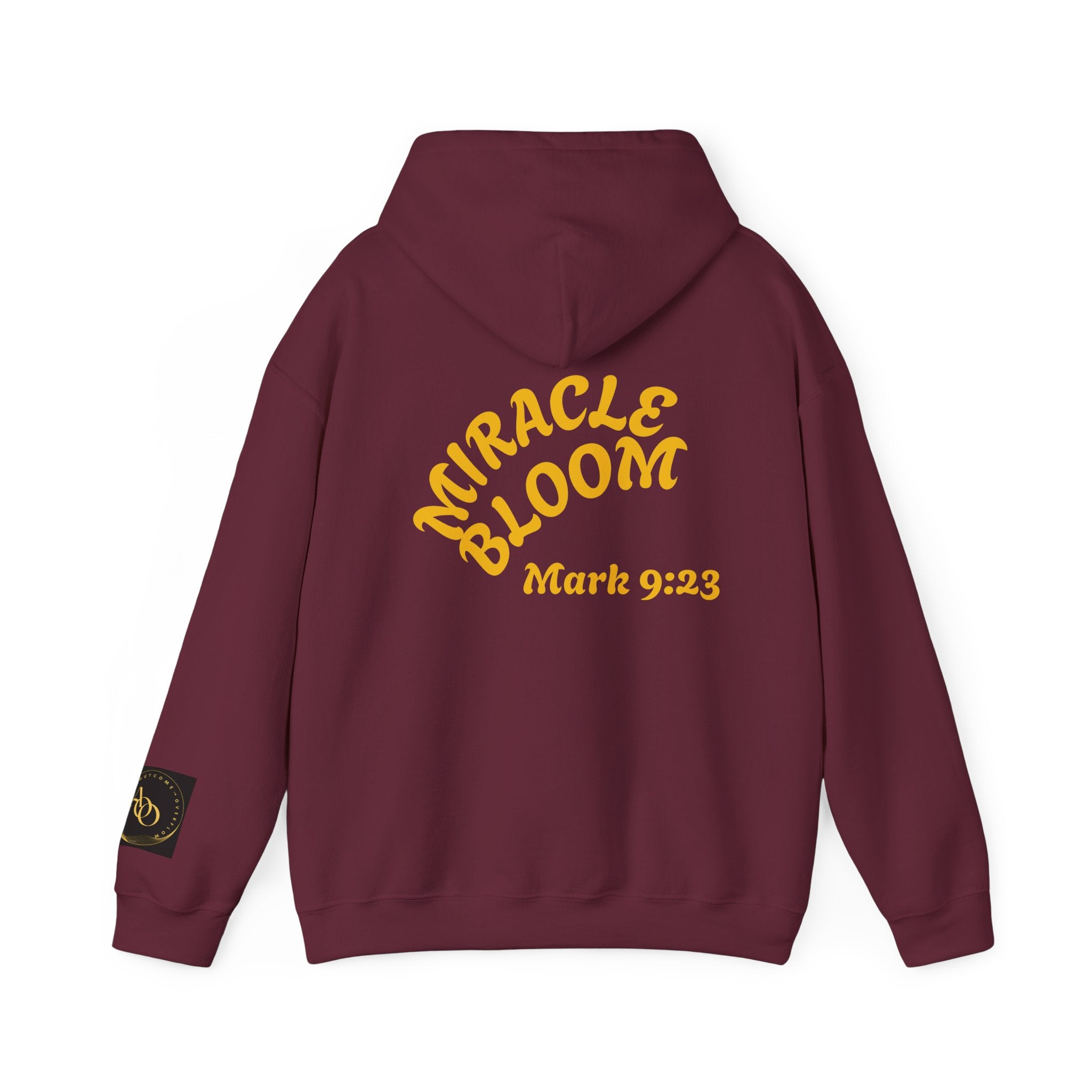 AOO Faith in Action Hoodie. Believe -MiracleBloom Unisex Hoodie.