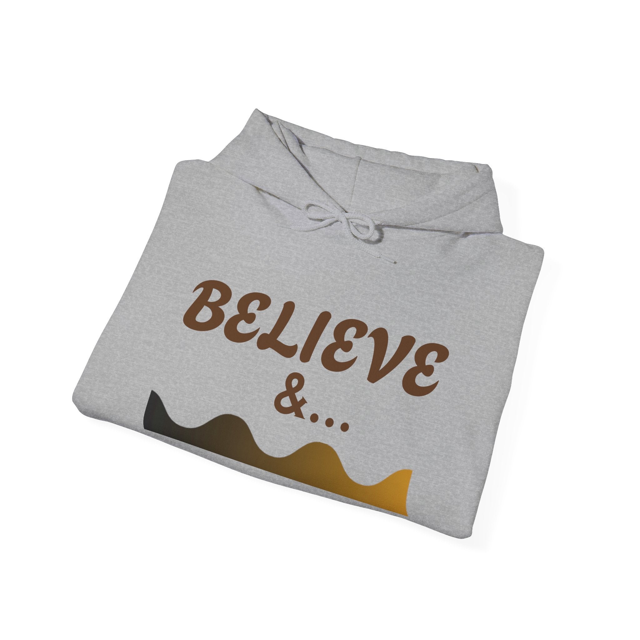 AOO Faith in Action Hoodie. Believe -MiracleBloom Unisex Hoodie.