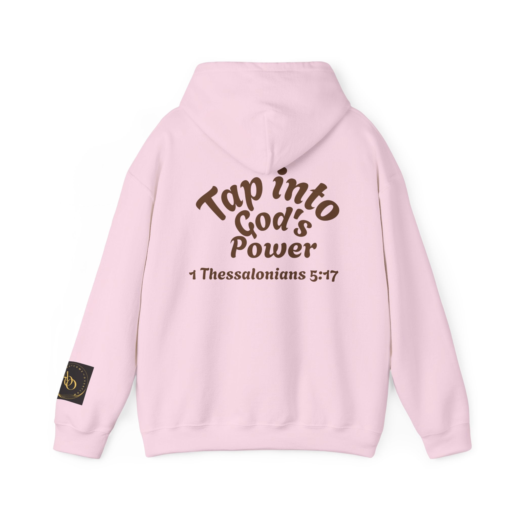 AOO Faith in Action Hoodie. Pray-Tap into God's Power Unisex Hoodie.