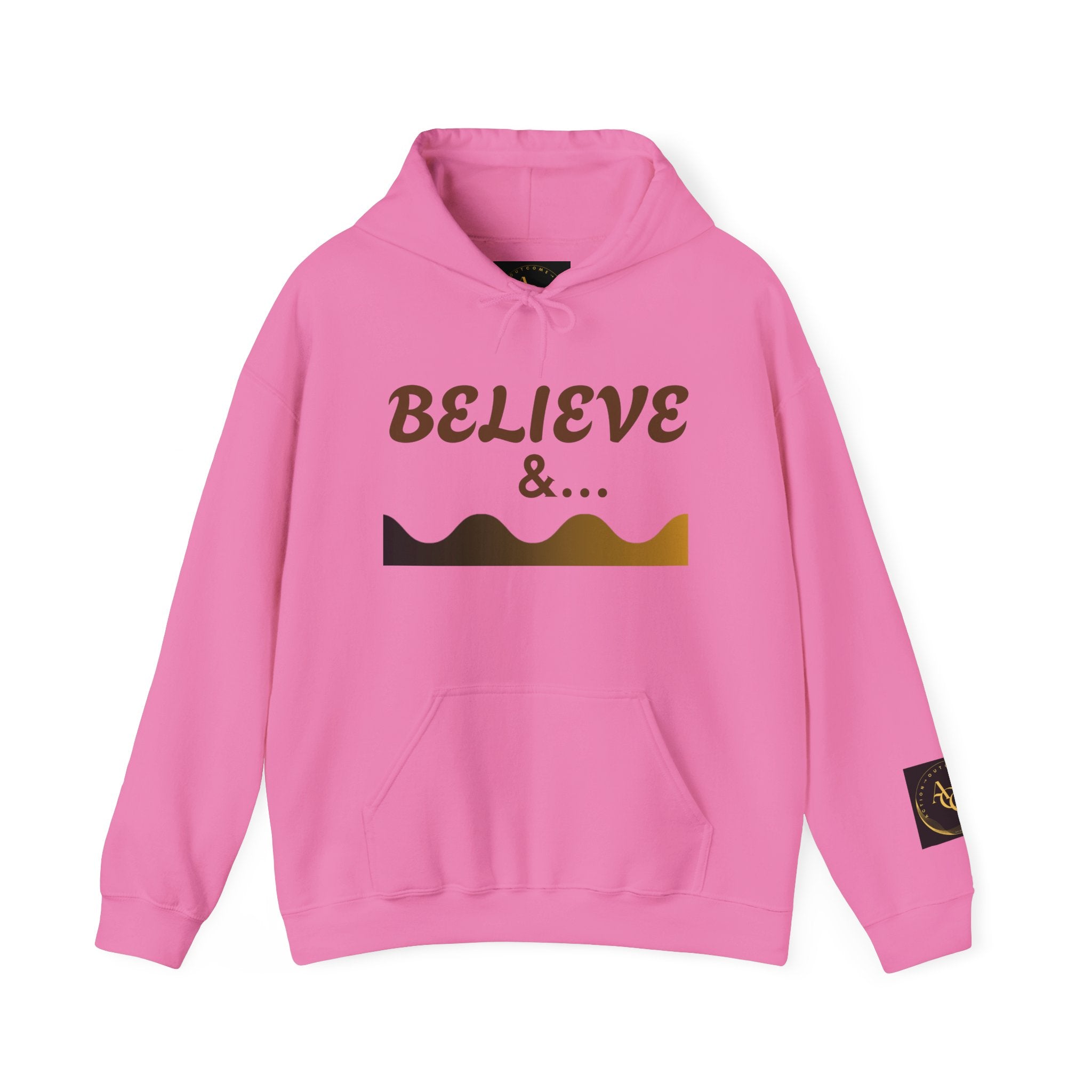 AOO Faith in Action Hoodie. Believe -MiracleBloom Unisex Hoodie.
