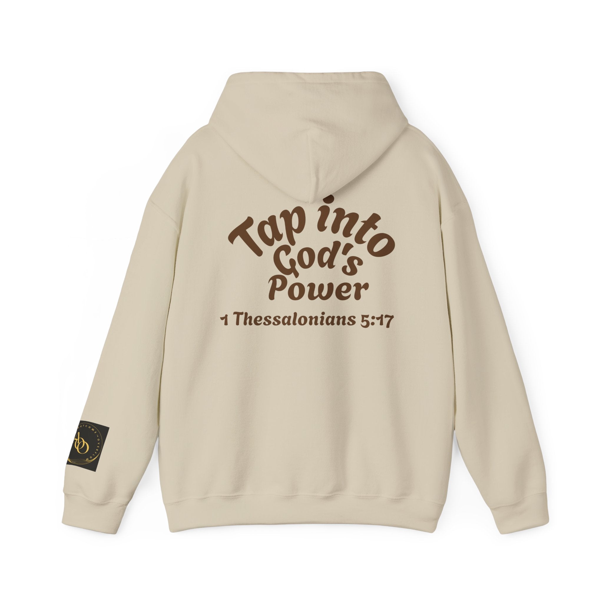 AOO Faith in Action Hoodie. Pray-Tap into God's Power Unisex Hoodie.