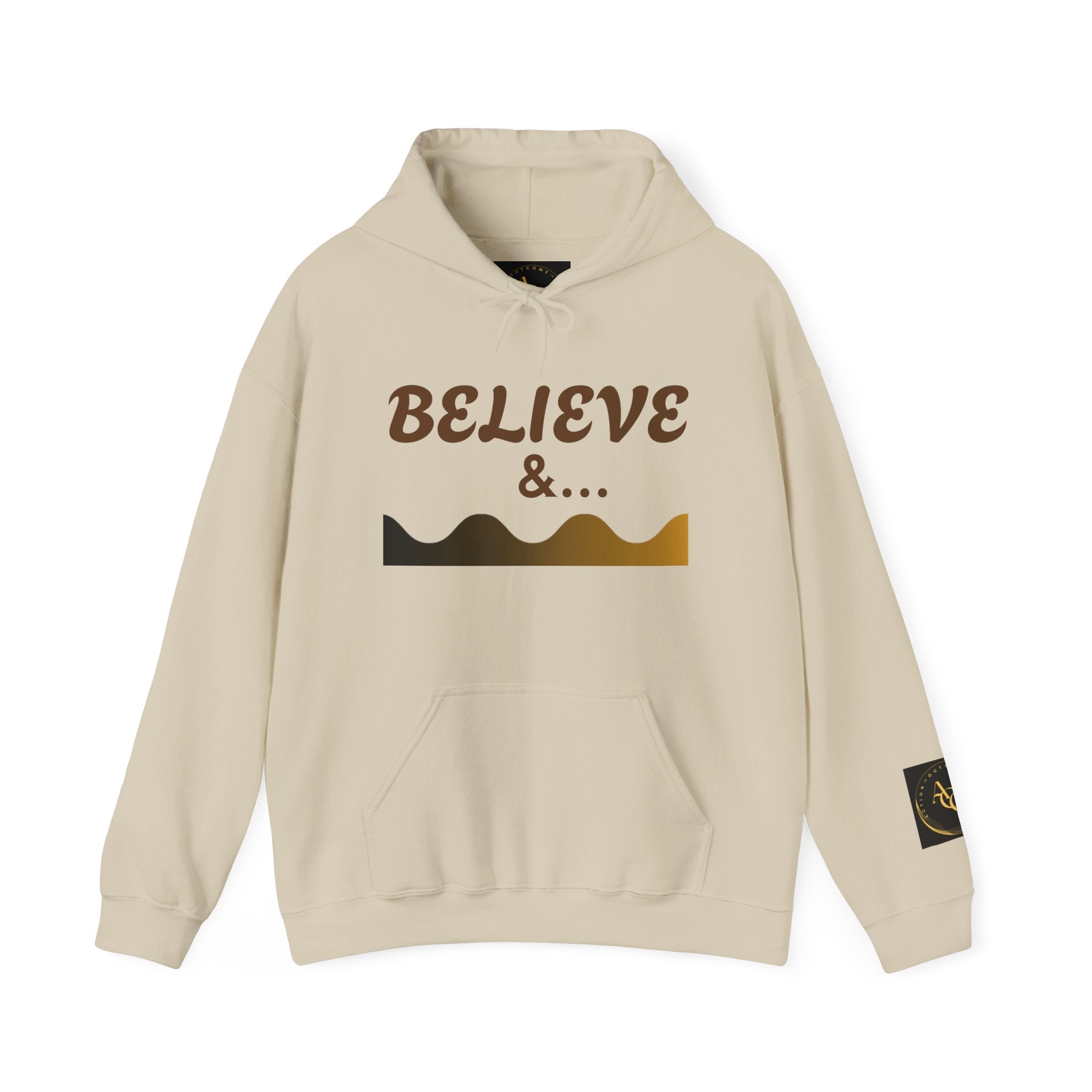 AOO Faith in Action Hoodie. Believe -MiracleBloom Unisex Hoodie.