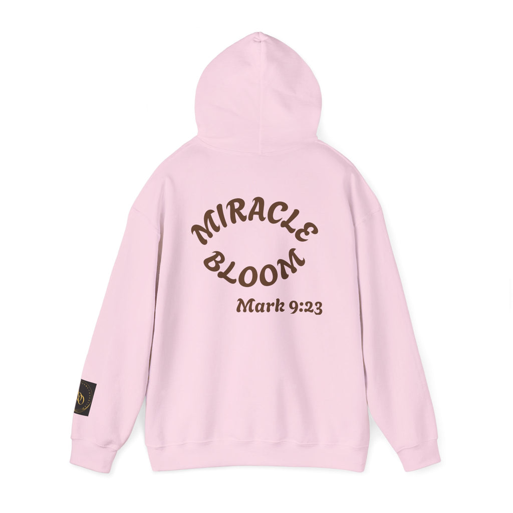 AOO Faith in Action Hoodie. Believe -MiracleBloom Unisex Hoodie.