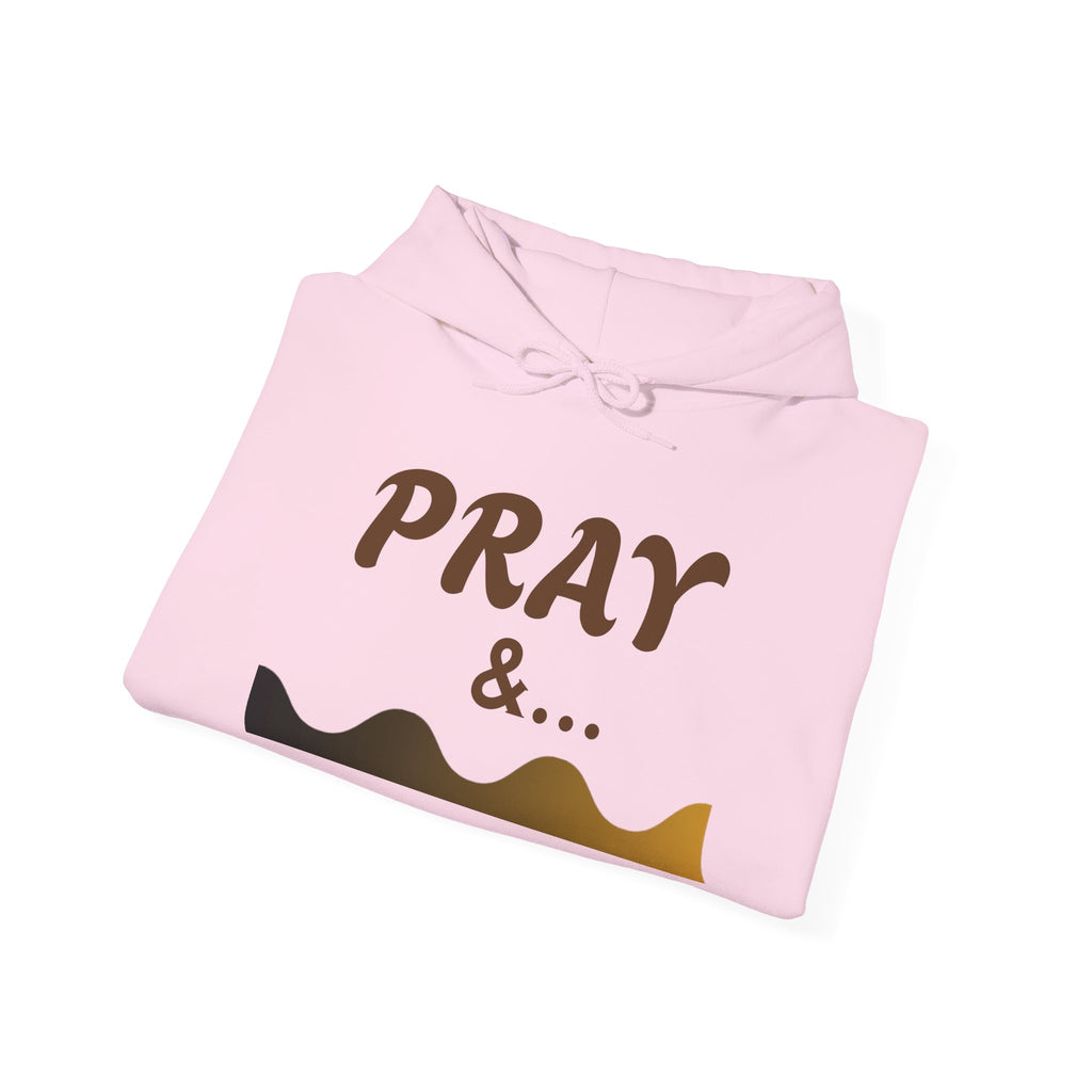 AOO Faith in Action Hoodie. Pray-Tap into God's Power Unisex Hoodie.