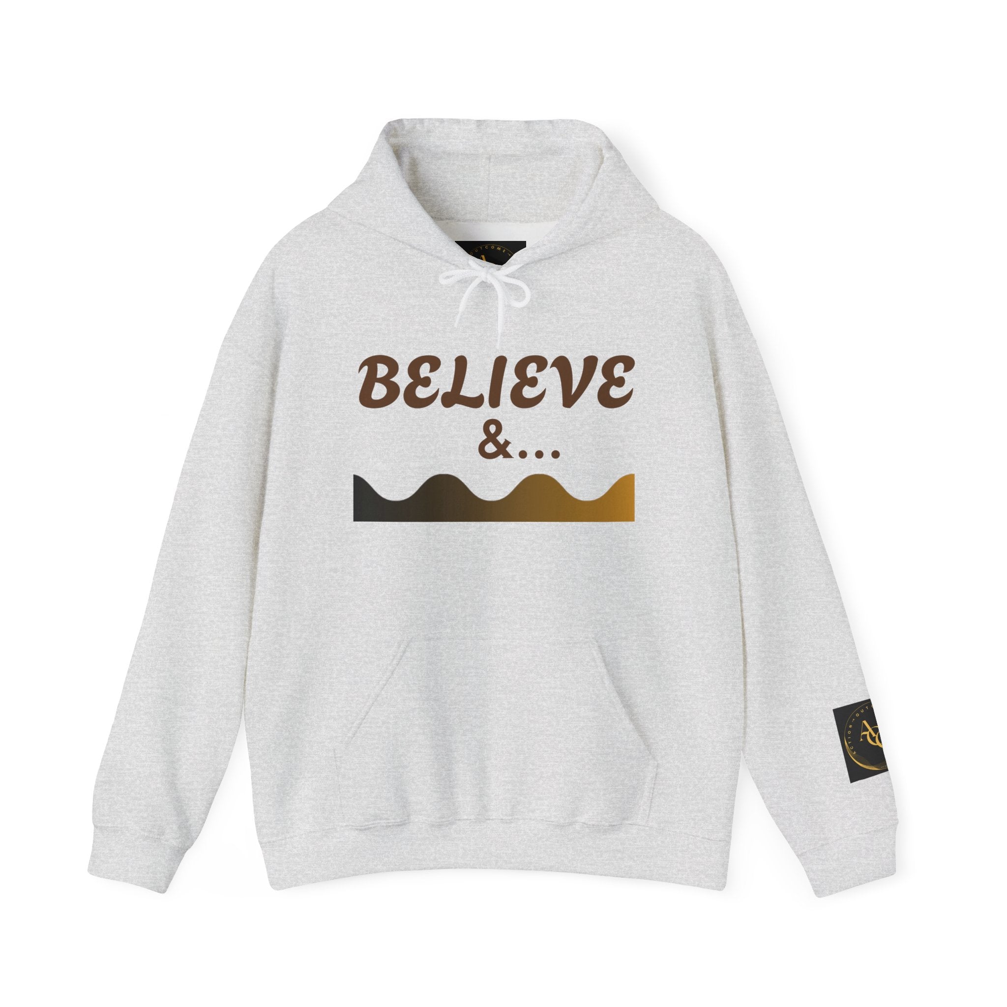 AOO Faith in Action Hoodie. Believe -MiracleBloom Unisex Hoodie.