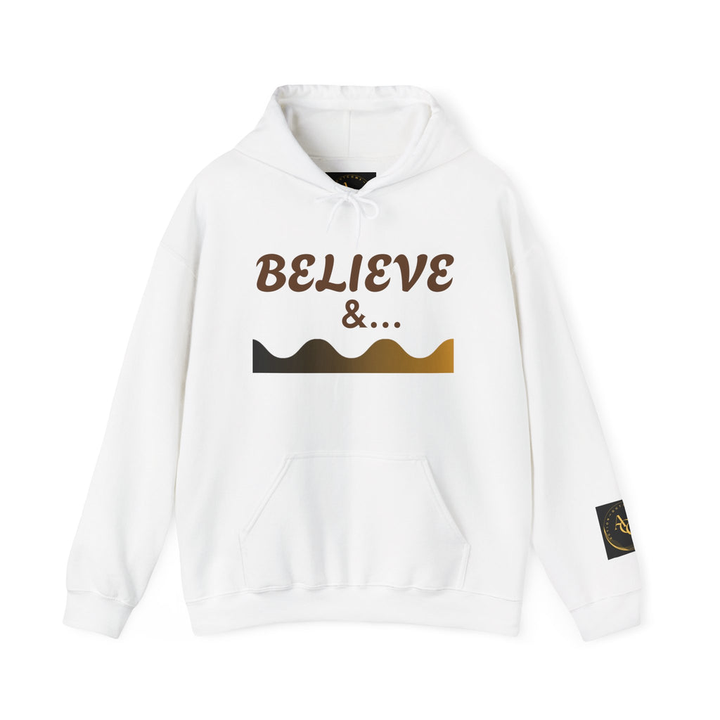 AOO Faith in Action Hoodie. Believe -MiracleBloom Unisex Hoodie.