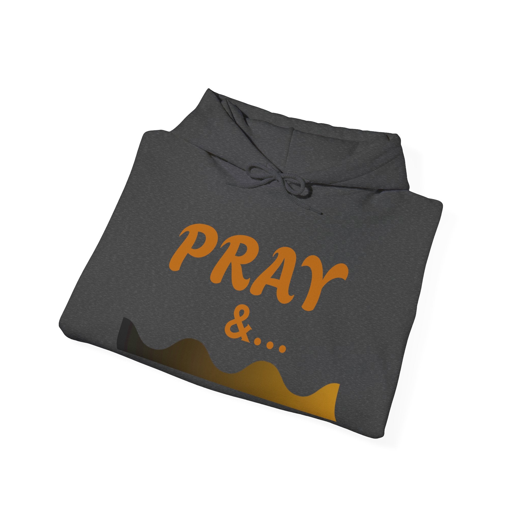 AOO Faith in Action Hoodie. Pray-Tap into God's Power Unisex Hoodie.