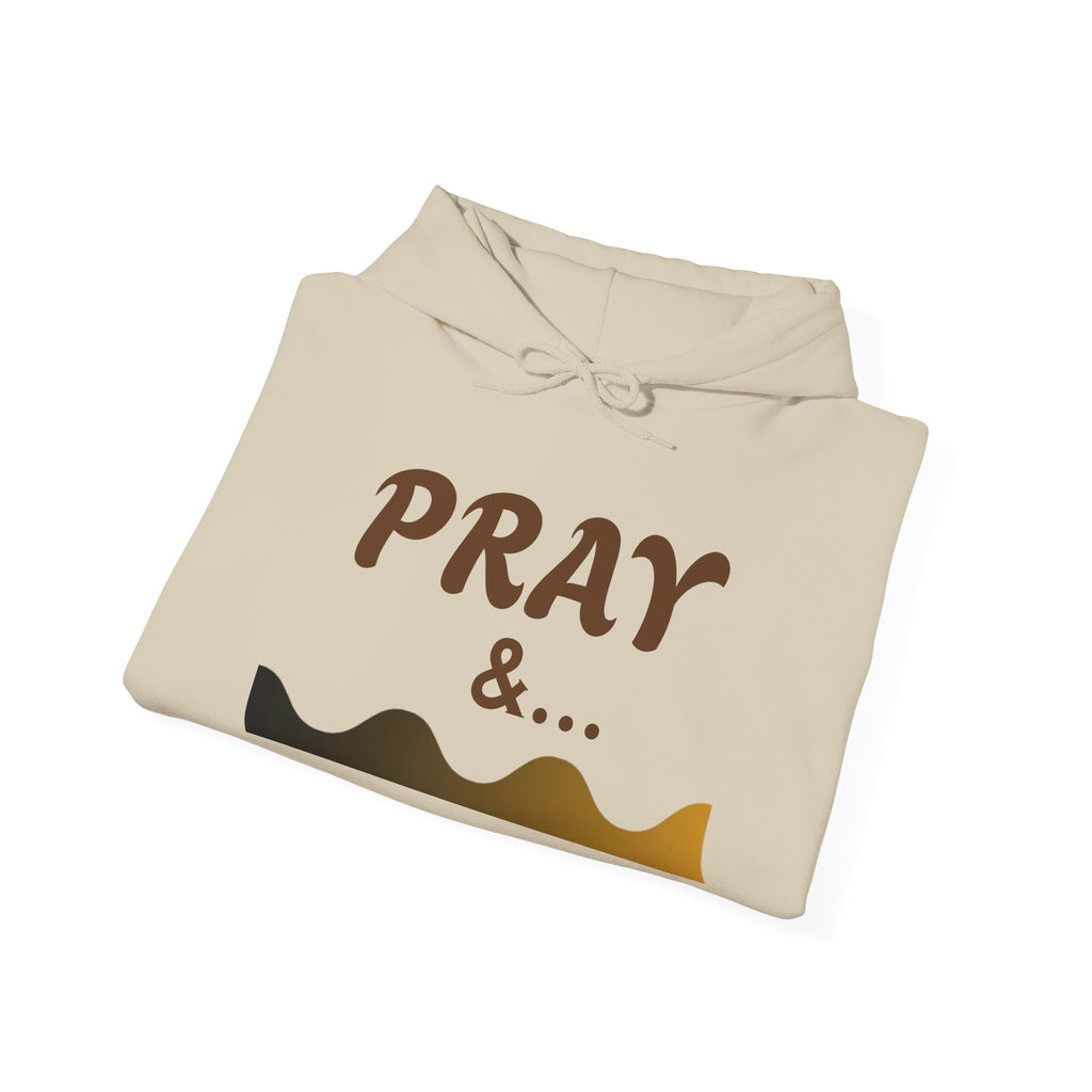 AOO Faith in Action Hoodie. Pray-Tap into God's Power Unisex Hoodie.