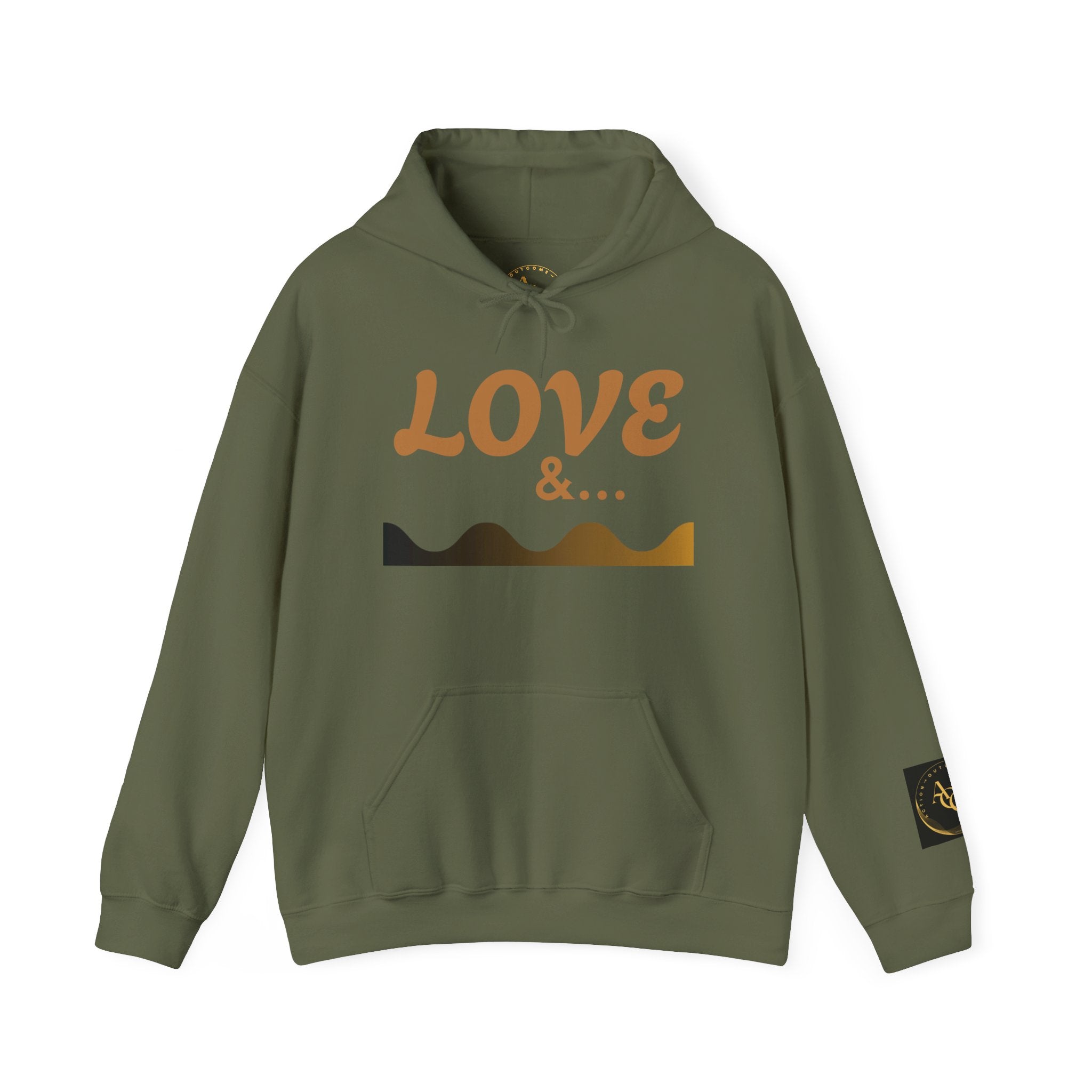 AOO Faith in Action Hoodie. Love-BlessingFlow Unisex Hoodie.