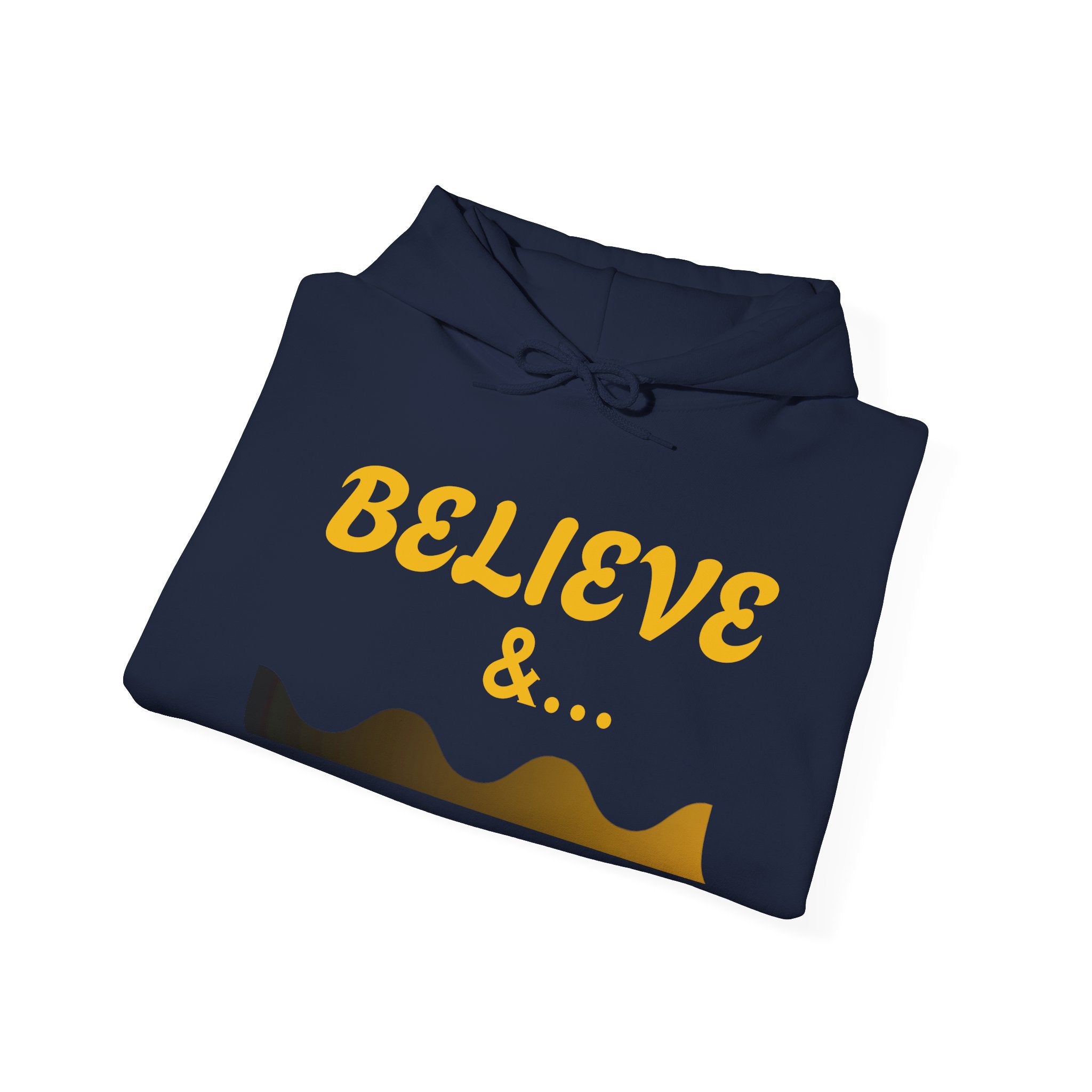 AOO Faith in Action Hoodie. Believe -MiracleBloom Unisex Hoodie.