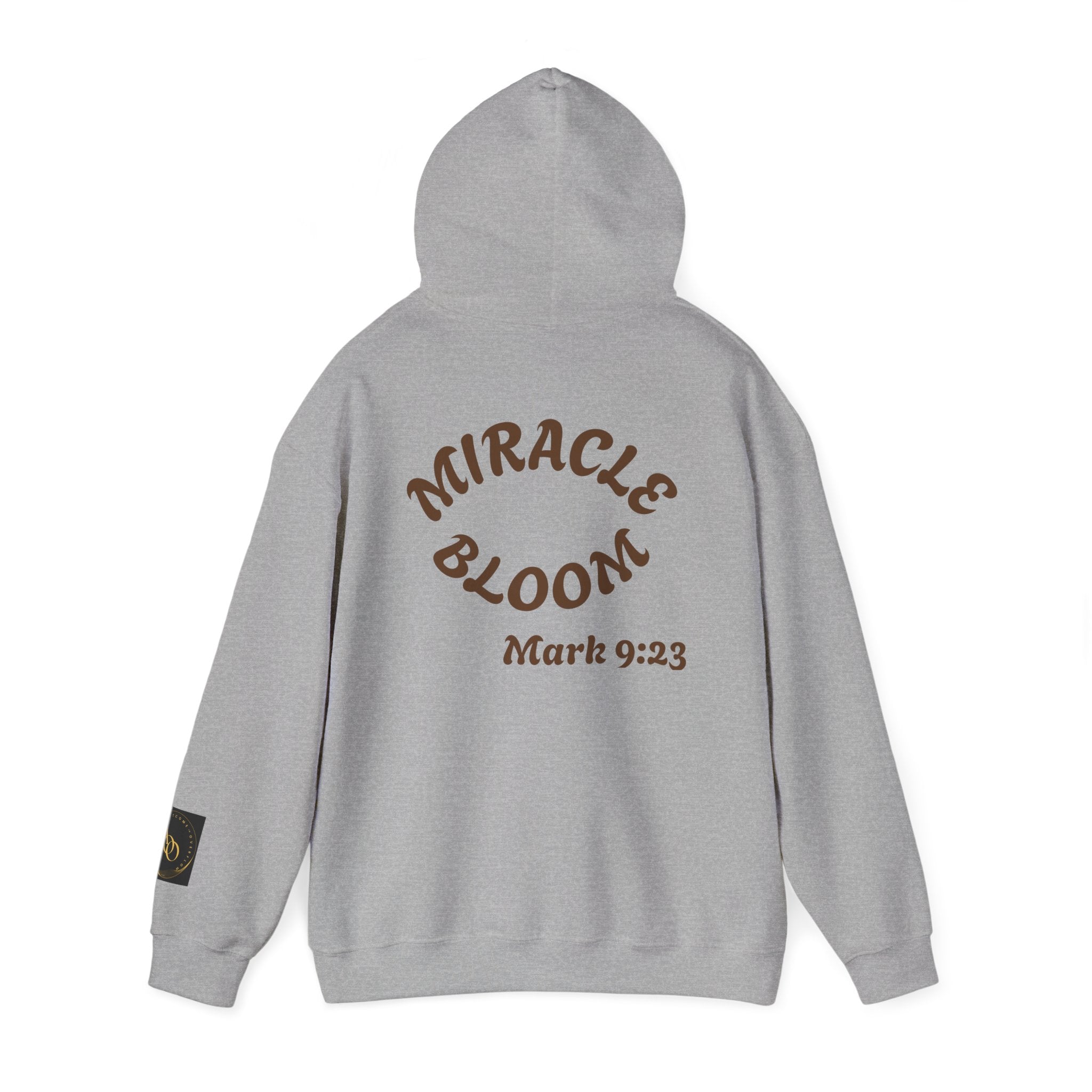 AOO Faith in Action Hoodie. Believe -MiracleBloom Unisex Hoodie.