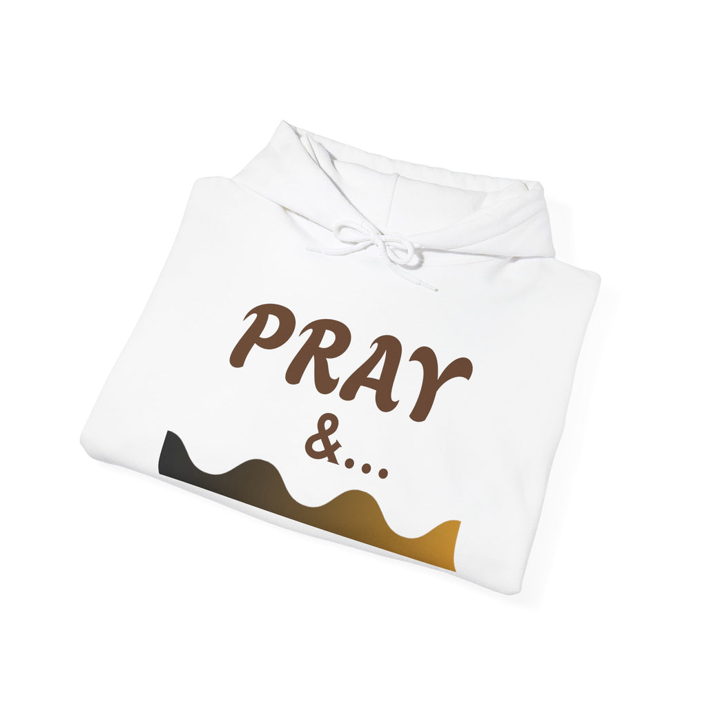 AOO Faith in Action Hoodie. Pray-Tap into God's Power Unisex Hoodie.