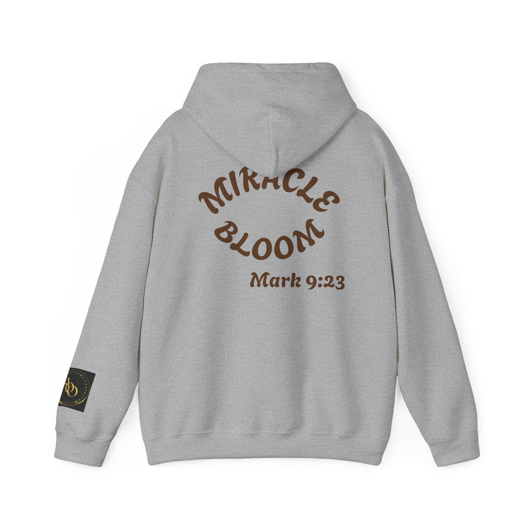 AOO Faith in Action Hoodie. Believe -MiracleBloom Unisex Hoodie.