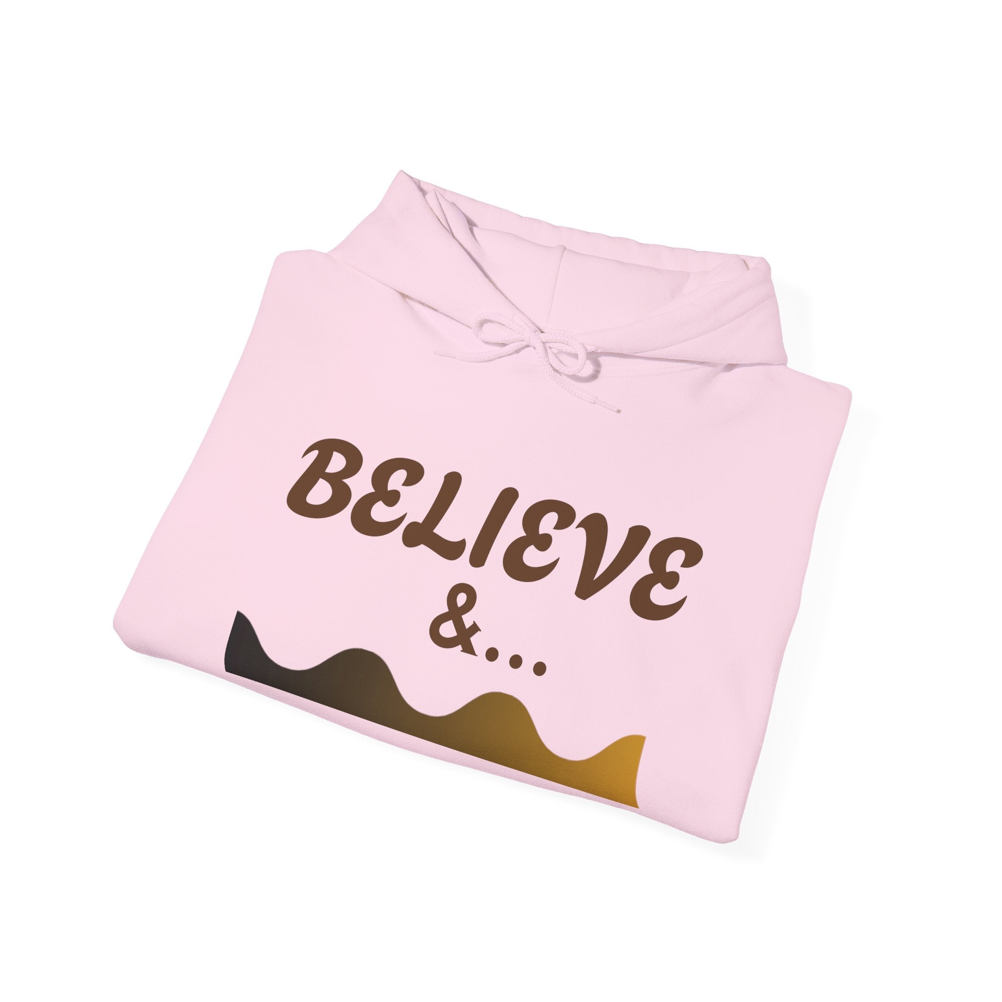 AOO Faith in Action Hoodie. Believe -MiracleBloom Unisex Hoodie.