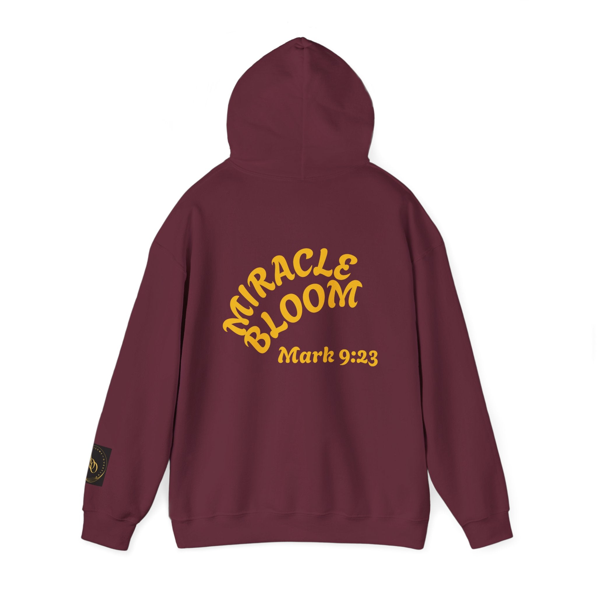 AOO Faith in Action Hoodie. Believe -MiracleBloom Unisex Hoodie.
