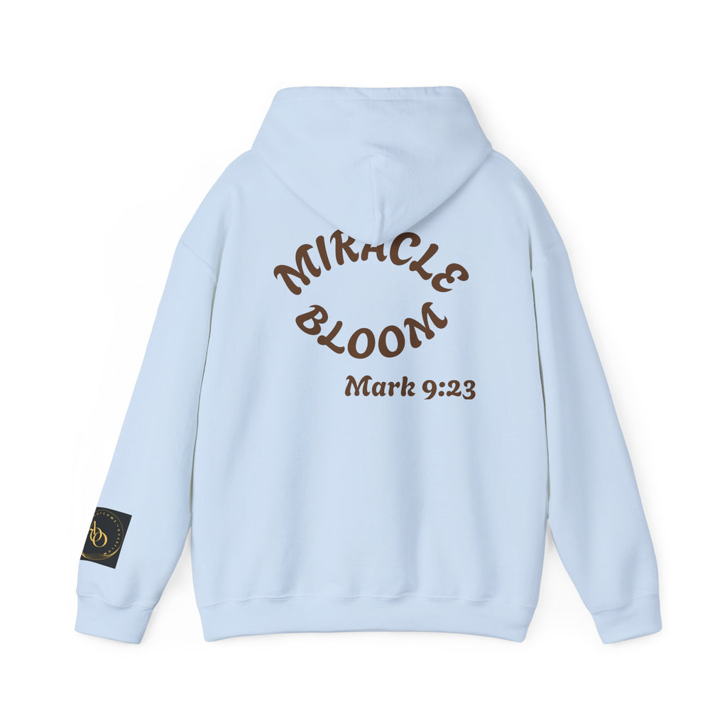 AOO Faith in Action Hoodie. Believe -MiracleBloom Unisex Hoodie.