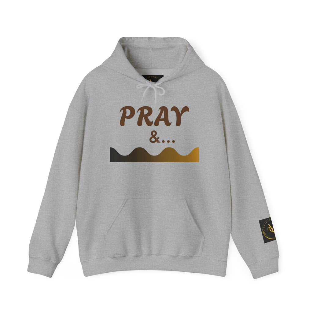 AOO Faith in Action Hoodie. Pray-Tap into God's Power Unisex Hoodie.