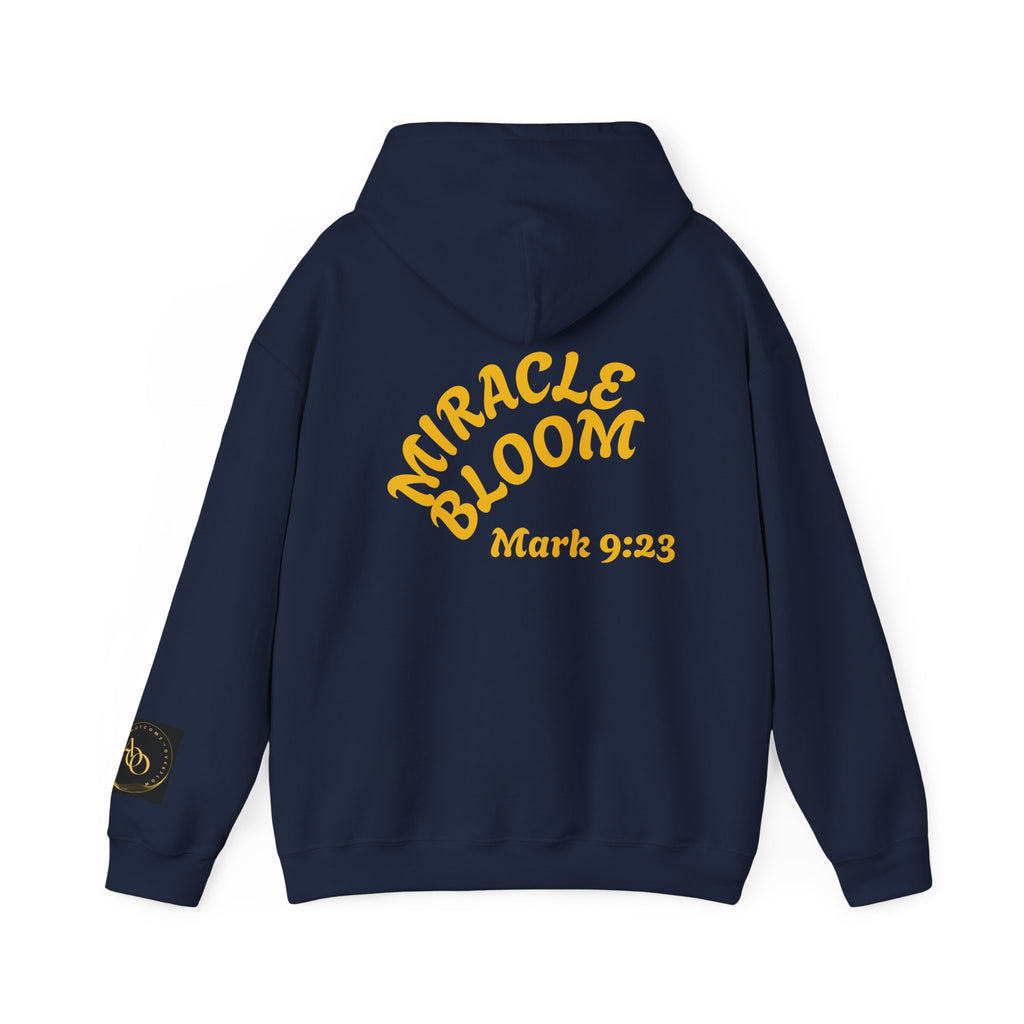 AOO Faith in Action Hoodie. Believe -MiracleBloom Unisex Hoodie.