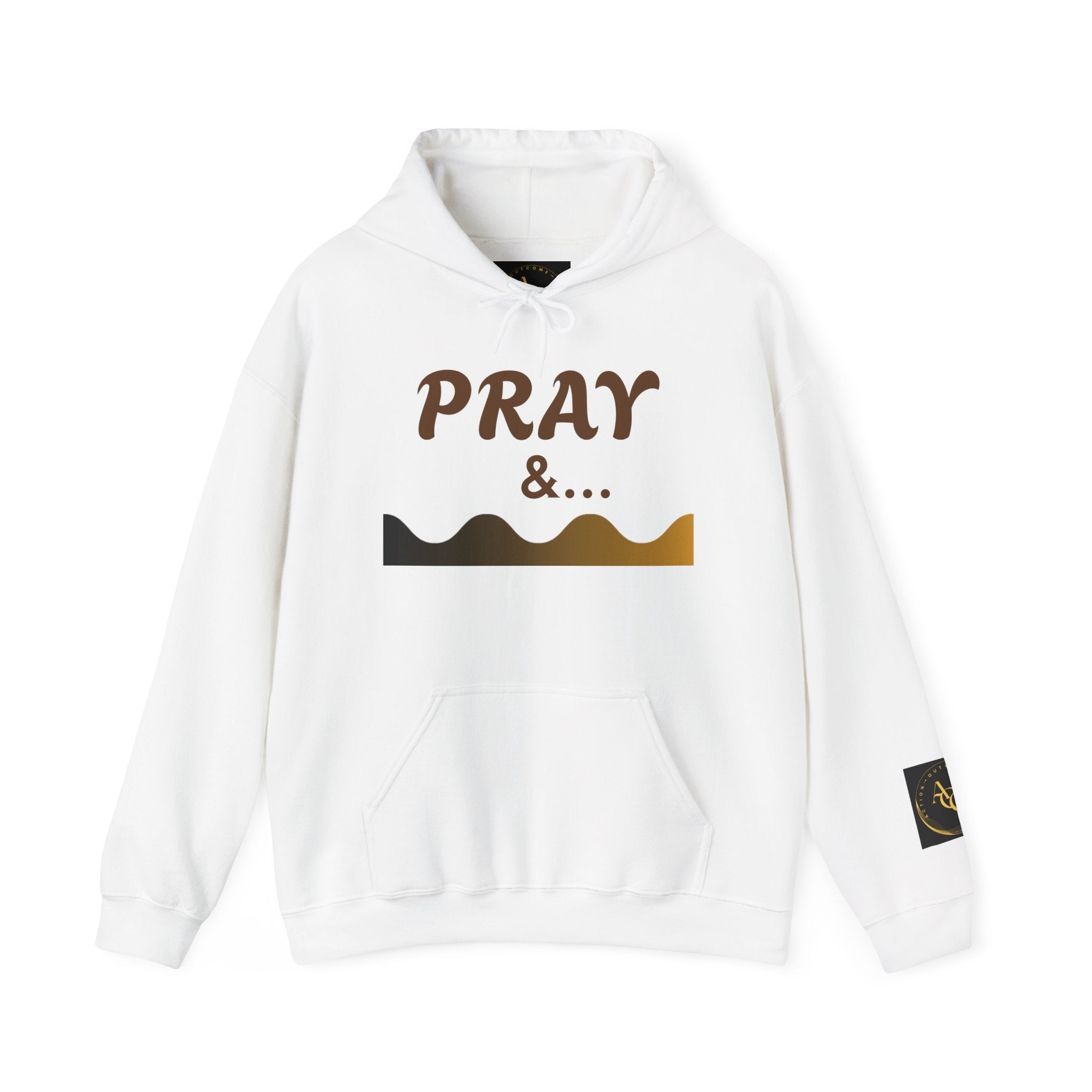 AOO Faith in Action Hoodie. Pray-Tap into God's Power Unisex Hoodie.