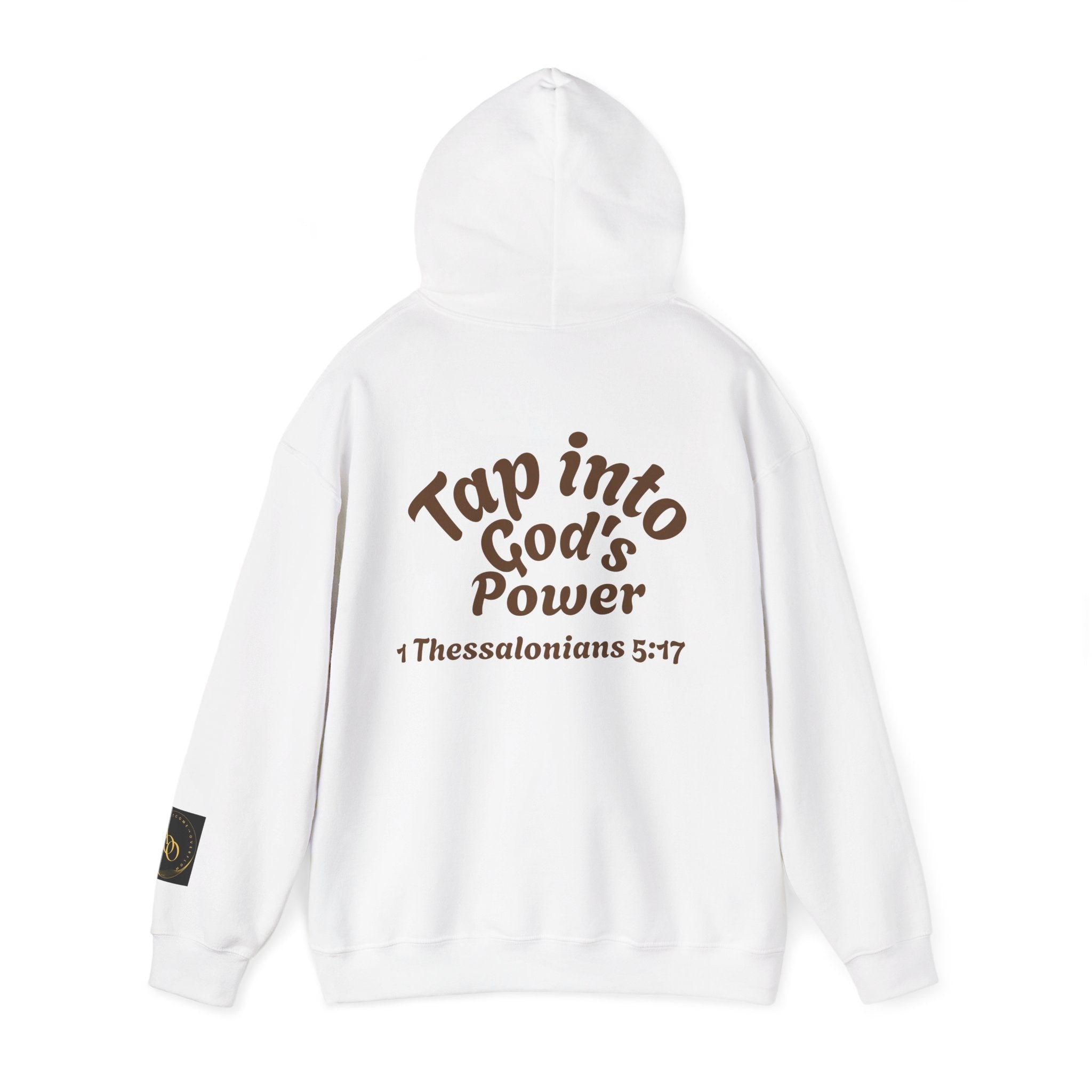AOO Faith in Action Hoodie. Pray-Tap into God's Power Unisex Hoodie.