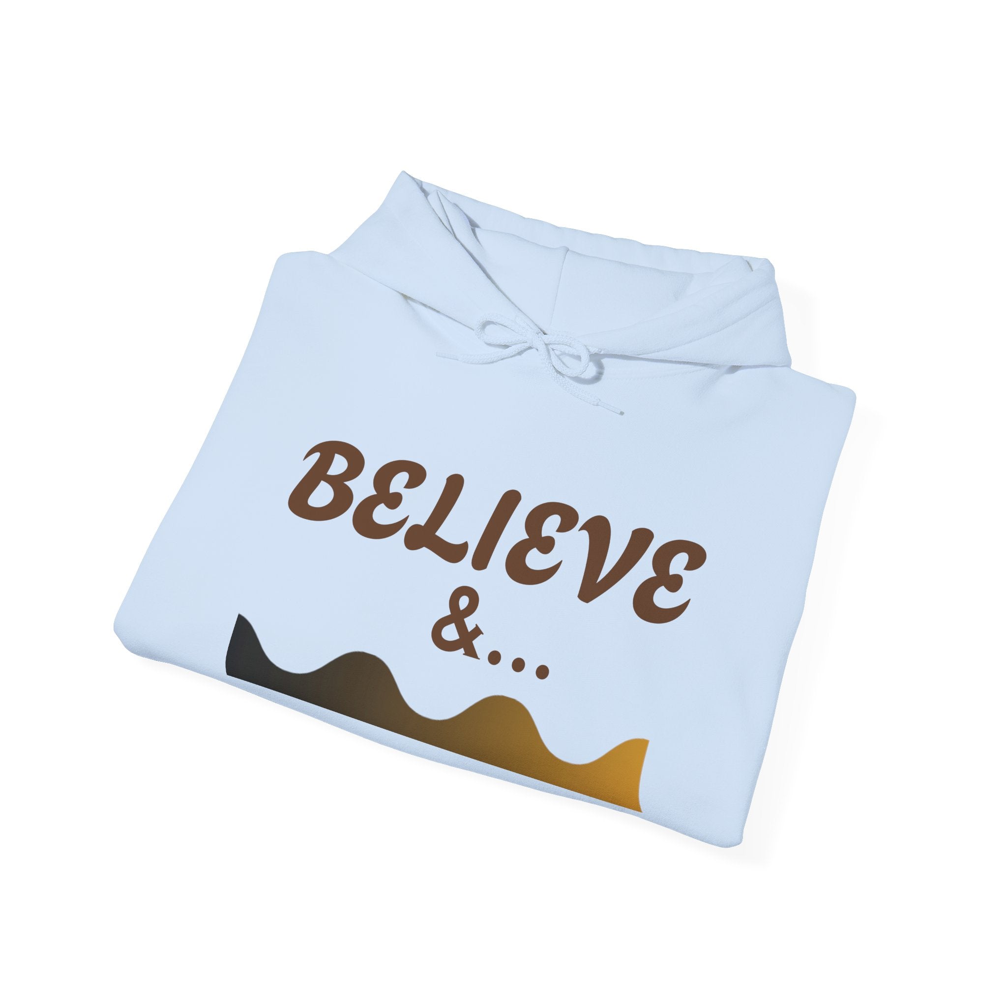 AOO Faith in Action Hoodie. Believe -MiracleBloom Unisex Hoodie.