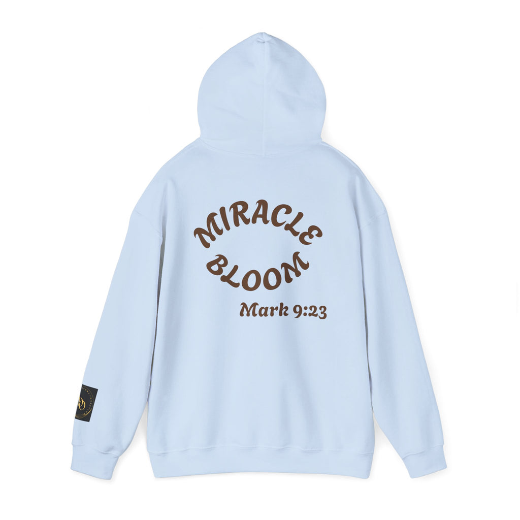 AOO Faith in Action Hoodie. Believe -MiracleBloom Unisex Hoodie.