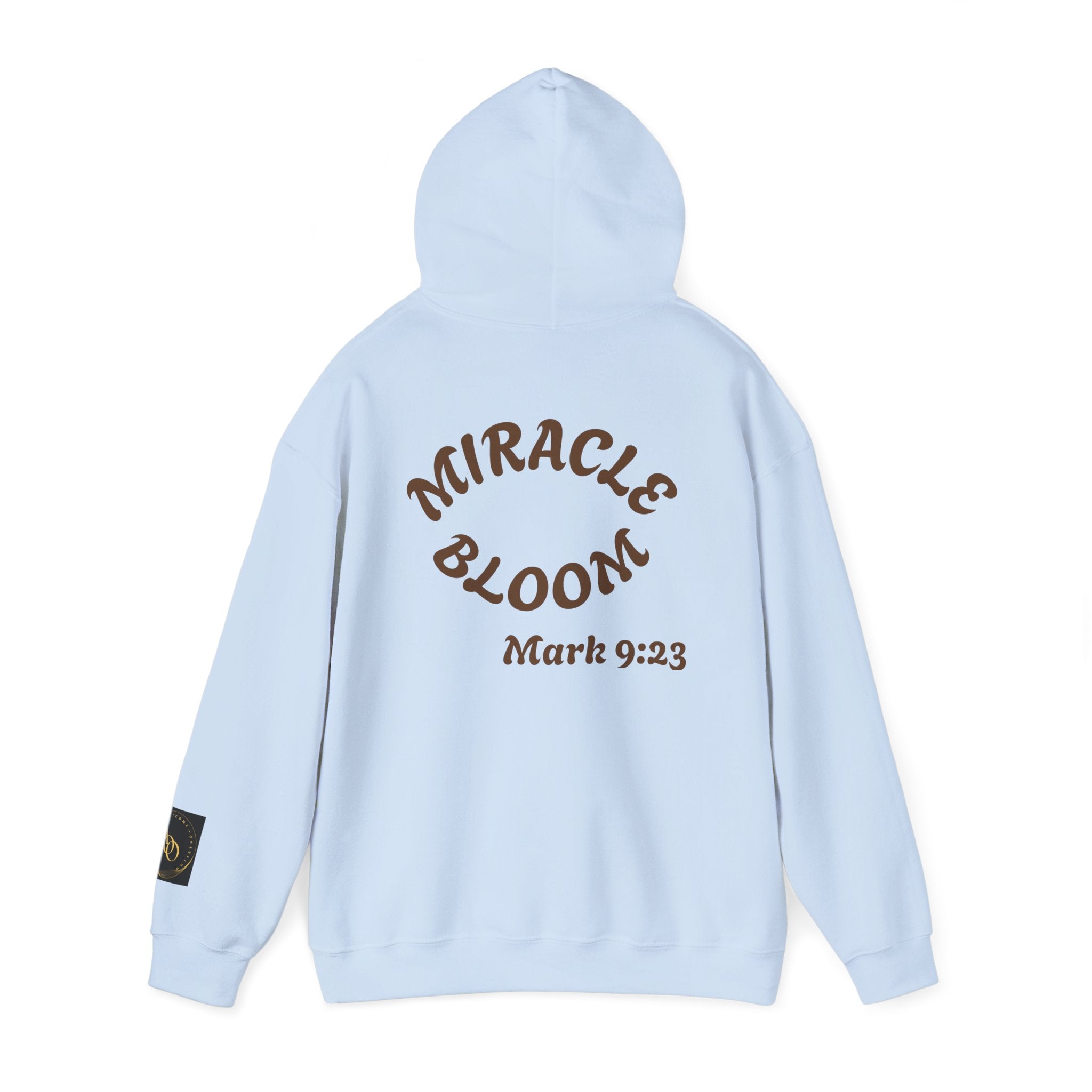 AOO Faith in Action Hoodie. Believe -MiracleBloom Unisex Hoodie.