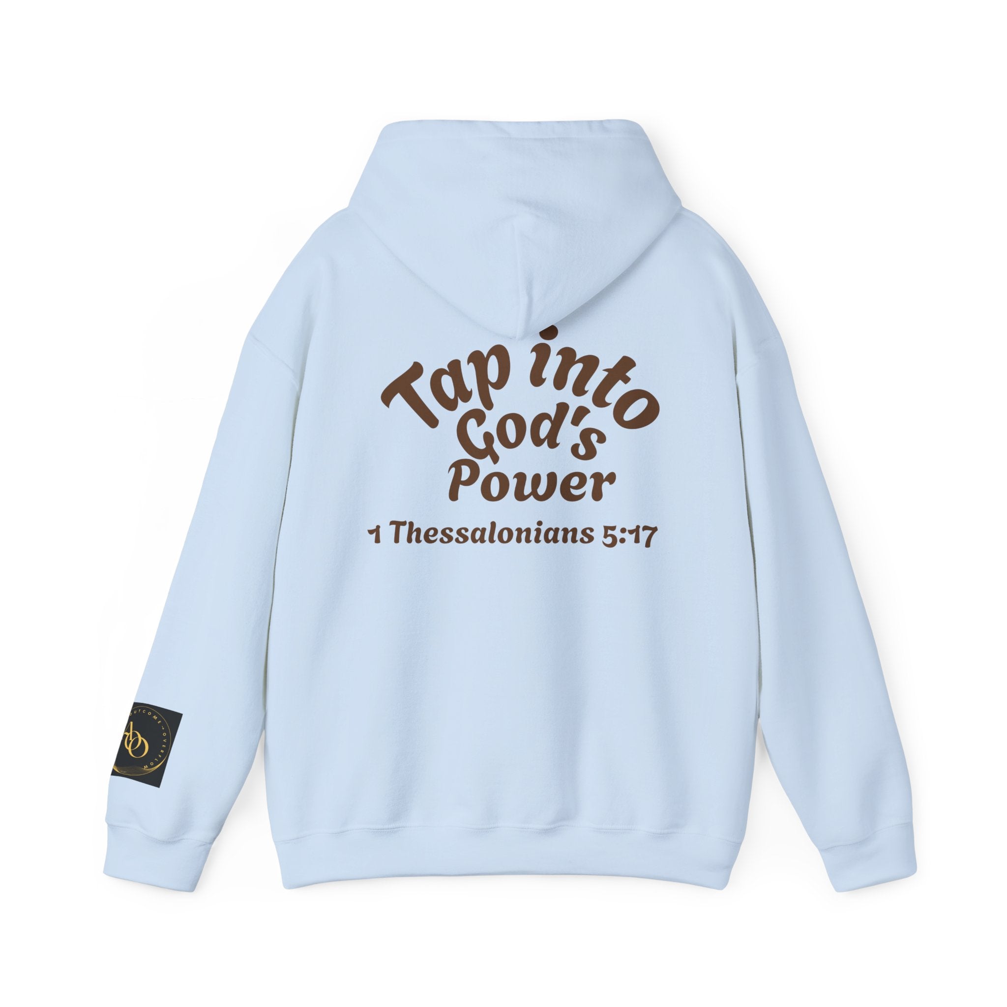 AOO Faith in Action Hoodie. Pray-Tap into God's Power Unisex Hoodie.