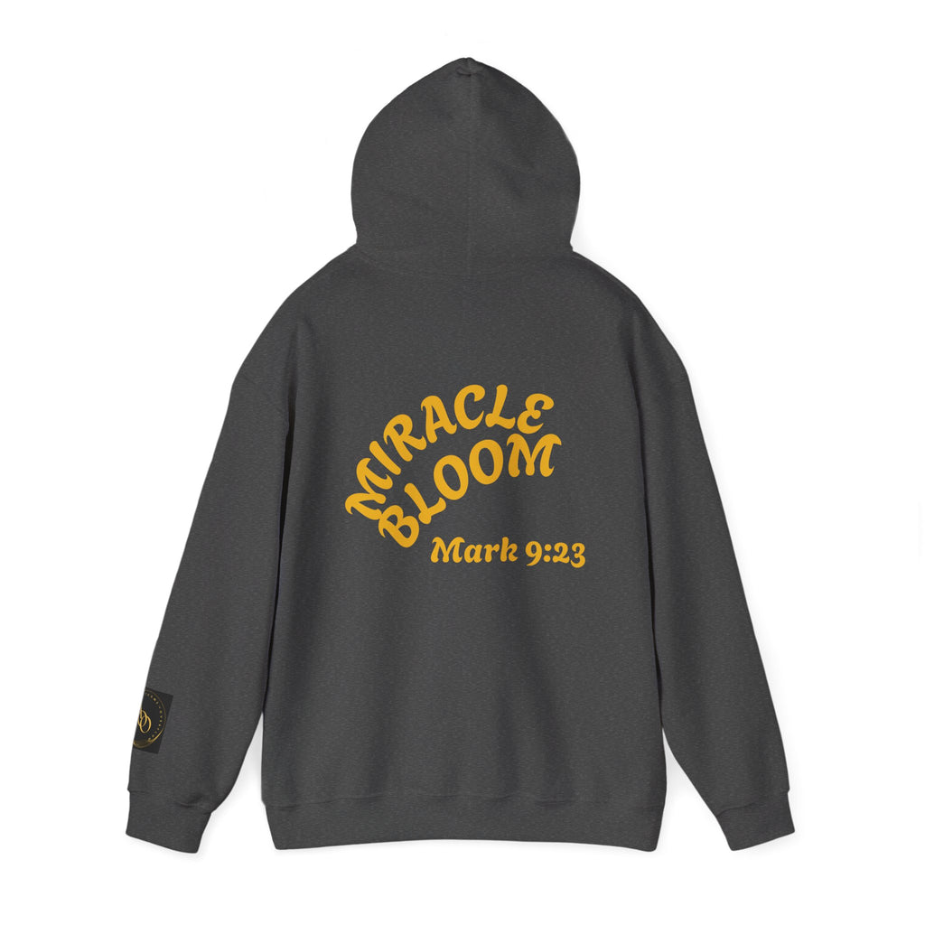 AOO Faith in Action Hoodie. Believe -MiracleBloom Unisex Hoodie.