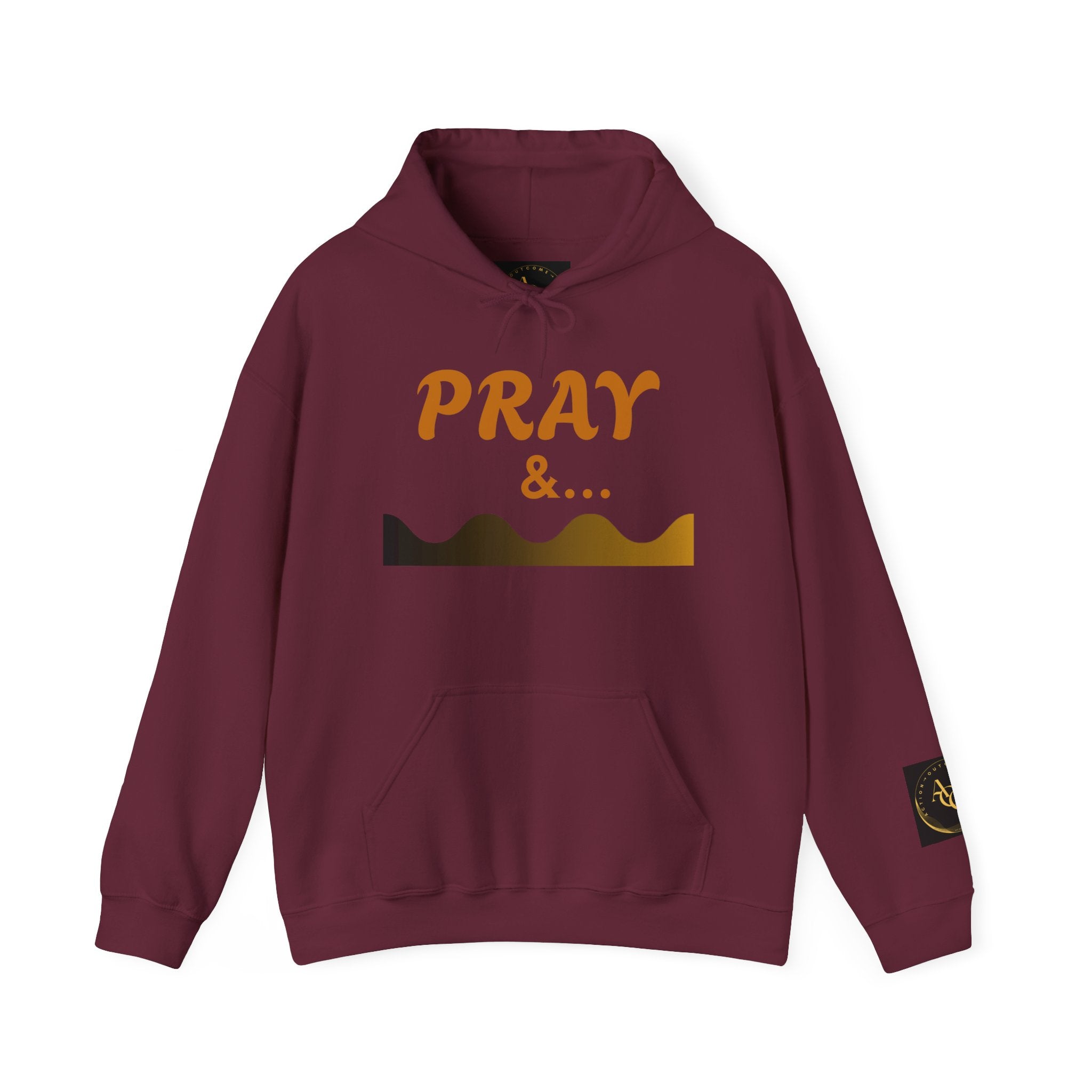 AOO Faith in Action Hoodie. Pray-Tap into God's Power Unisex Hoodie.