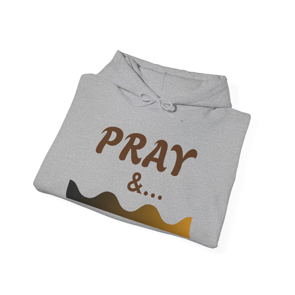 AOO Faith in Action Hoodie. Pray-Tap into God's Power Unisex Hoodie.