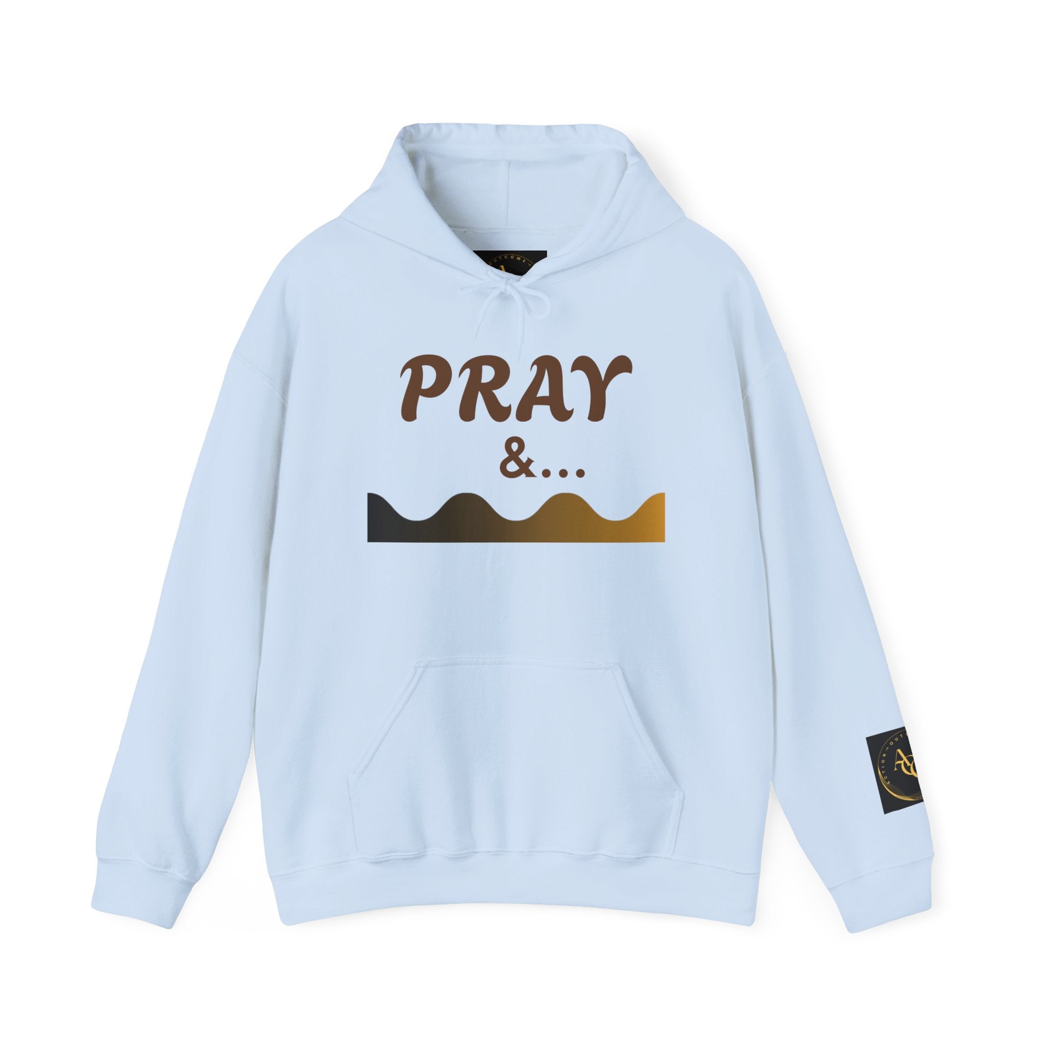 AOO Faith in Action Hoodie. Pray-Tap into God's Power Unisex Hoodie.
