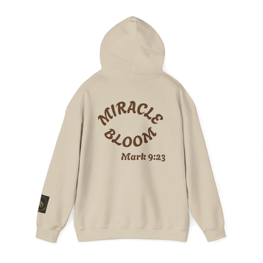 AOO Faith in Action Hoodie. Believe -MiracleBloom Unisex Hoodie.