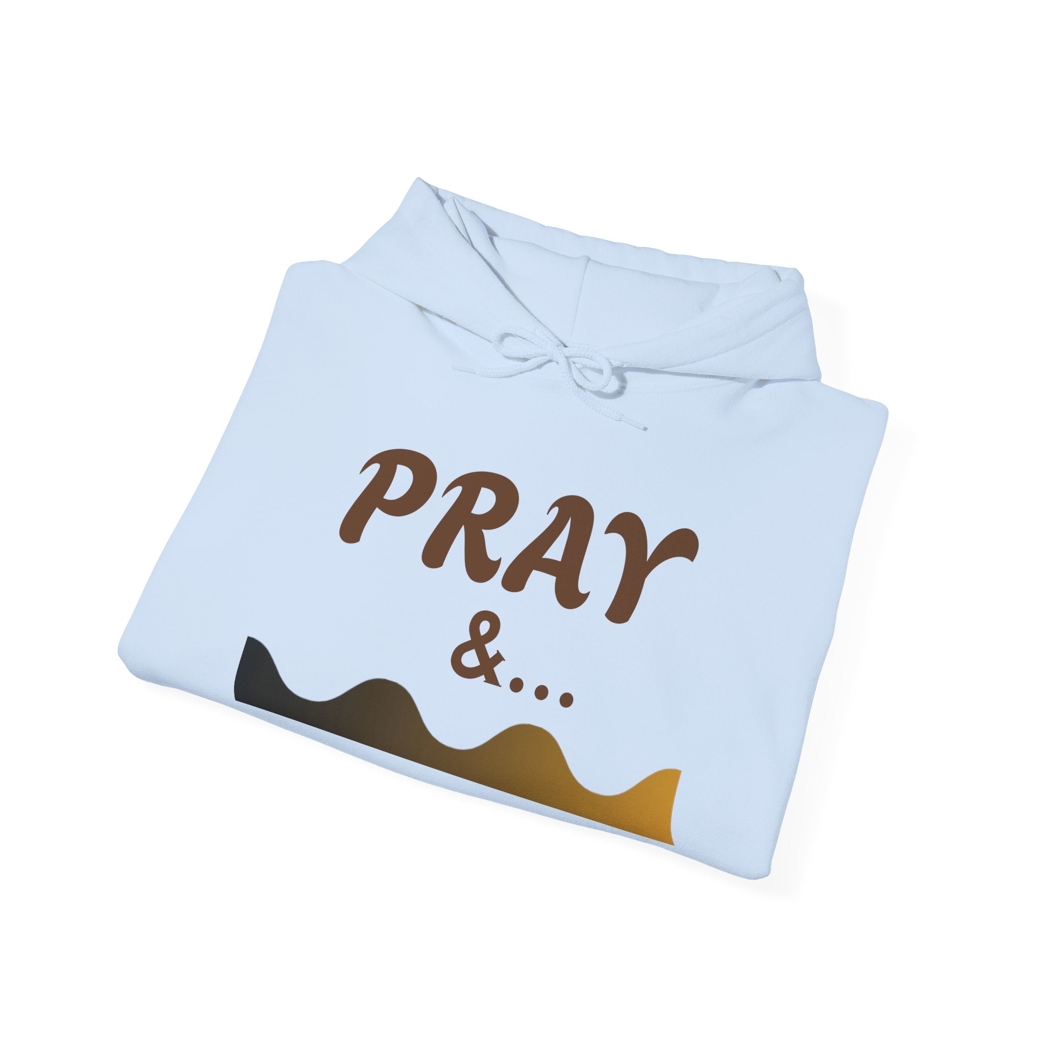 AOO Faith in Action Hoodie. Pray-Tap into God's Power Unisex Hoodie.