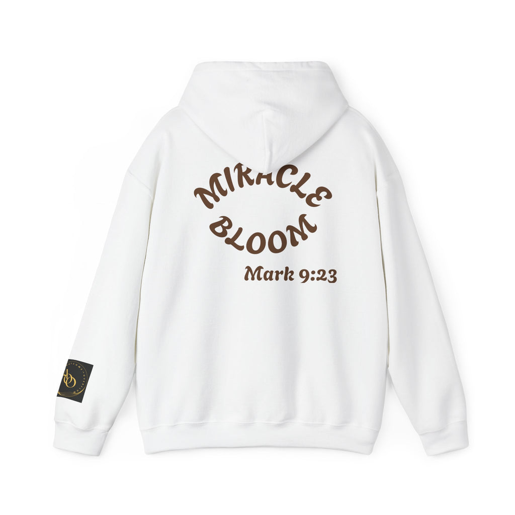 AOO Faith in Action Hoodie. Believe -MiracleBloom Unisex Hoodie.