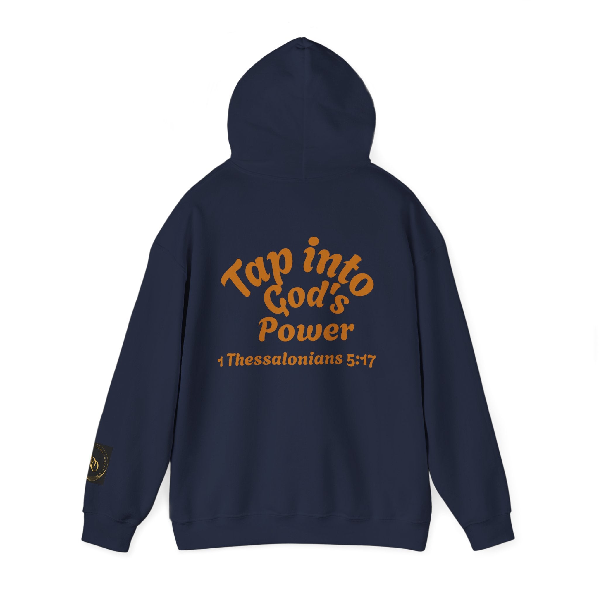 AOO Faith in Action Hoodie. Pray-Tap into God's Power Unisex Hoodie.