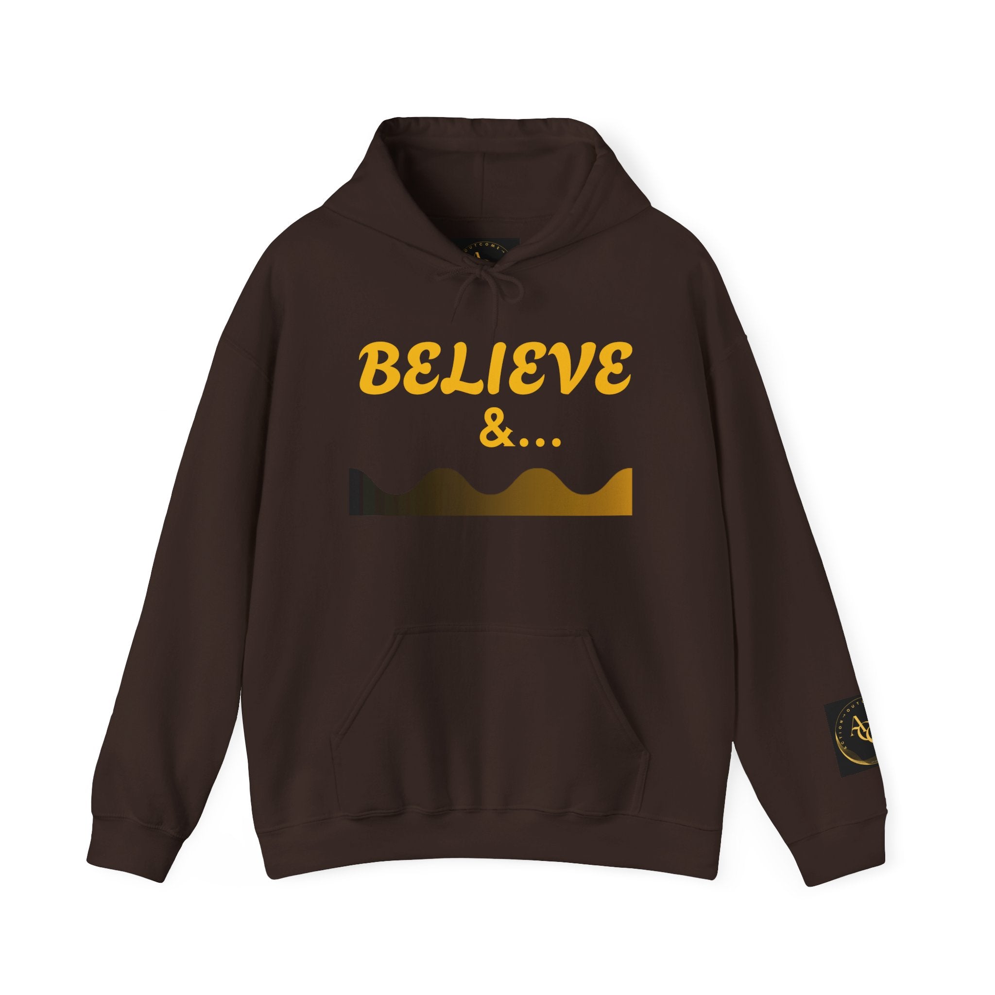 AOO Faith in Action Hoodie. Believe -MiracleBloom Unisex Hoodie.